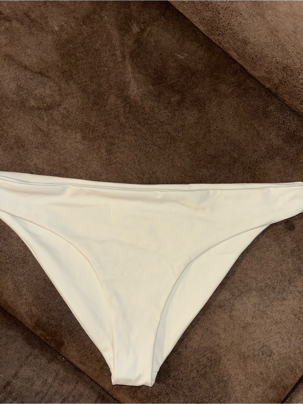 Lee Merritt White Bikini Bottom - Classic Minimal